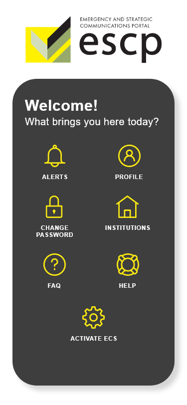 ESCP Mobile App on Phone