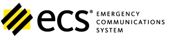 ECS Emergency Communications System logo